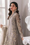 3 Piece stitched Embroidered Organza Suit | BD-3006